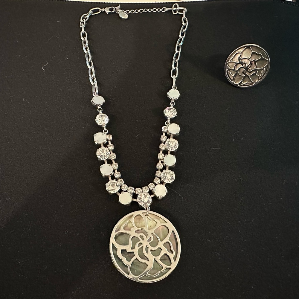 Lia Sophia necklace and ring
